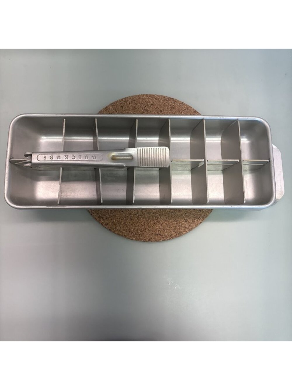 FRIGIDAIRE Ice Tray Metal Quickube Ice Cube Tray Vintage
